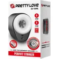 Dj Girl männlicher Masturbator mit Vibration 5 Einstellungen Negro von Pretty Love Male
