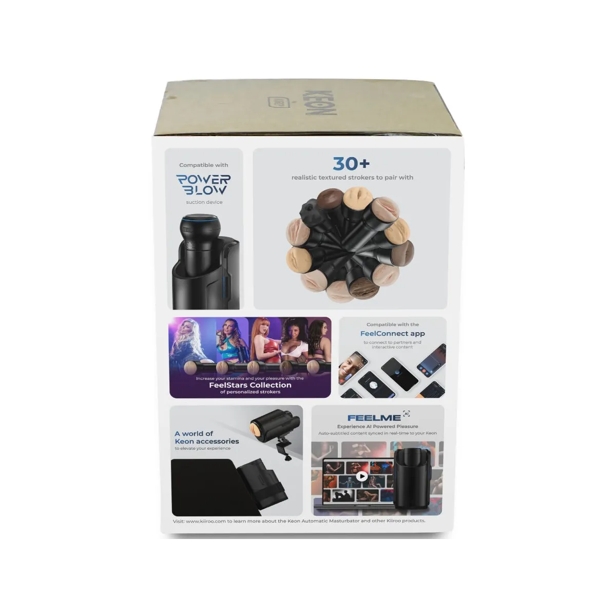 Keon Wifi Automatischer Masturbator von Kiiroo | Fesselliebe.de