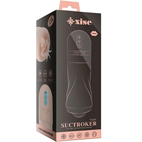 Suctroker V2,0 I Mundmasturbator mit Vibration von Xise | Fesselliebe.de
