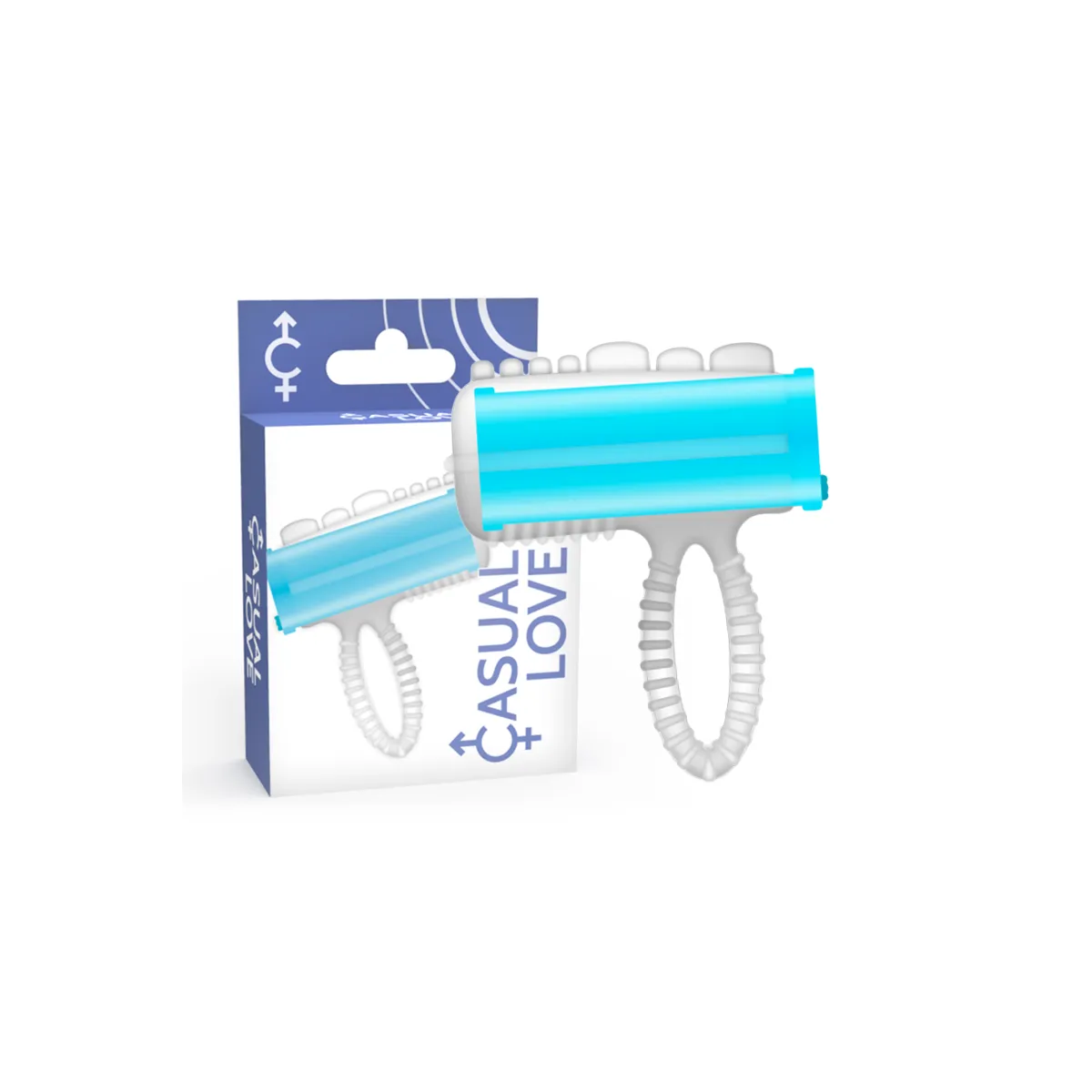 Ringzunge Vibrierendes Blau von Casual Love | Fesselliebe.de