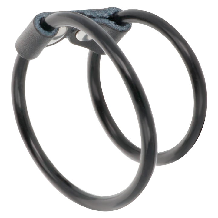 Doppelter Flexibler Penisring von Darkness Sensations | Fesselliebe.de