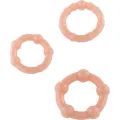 Set aus Drei Skin Penis Ringen von Seven Creations