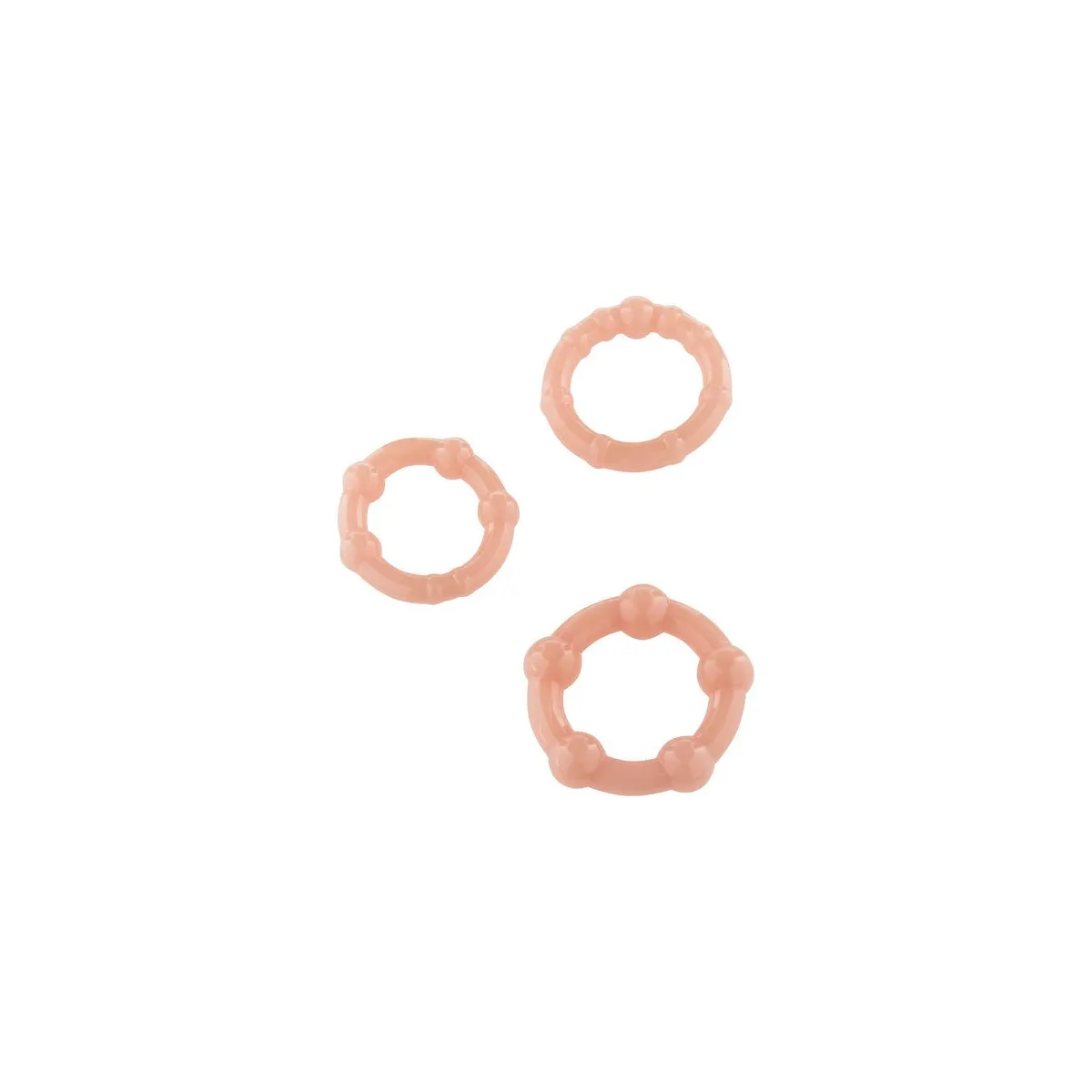 Set aus Drei Skin Penis Ringen von Seven Creations | Fesselliebe.de