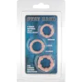 Set aus Drei Skin Penis Ringen von Seven Creations