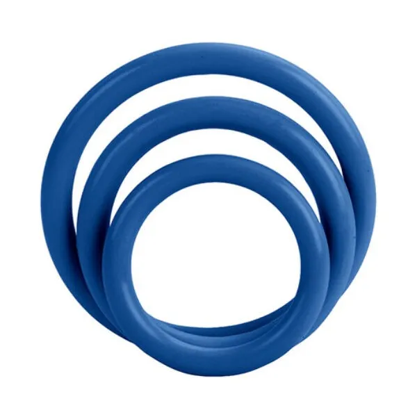 Tri-Rings Blau von Calexotics | Fesselliebe.de