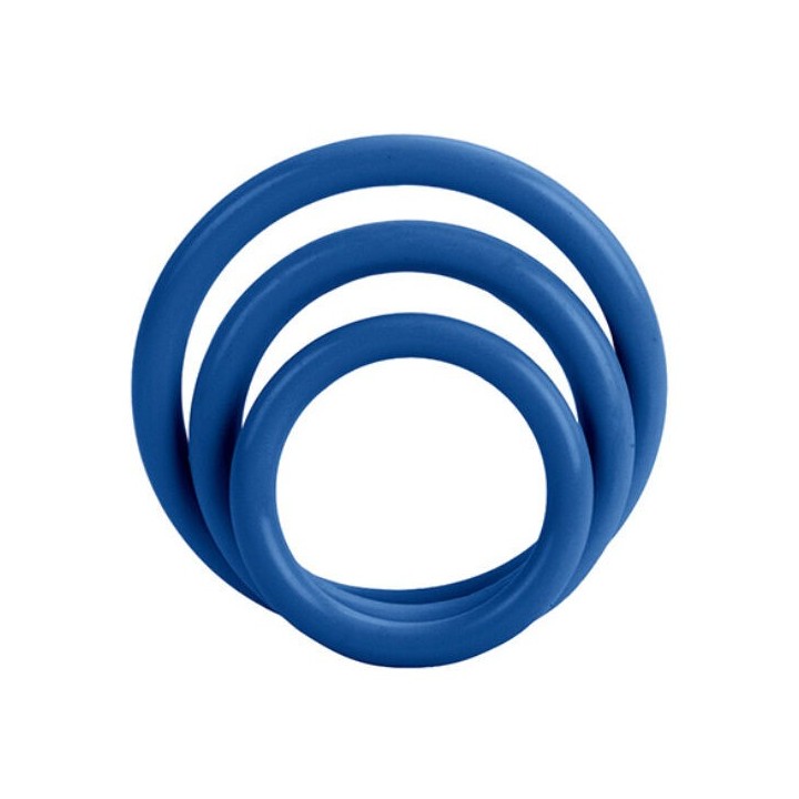 Tri-Rings Blau von Calexotics | Fesselliebe.de