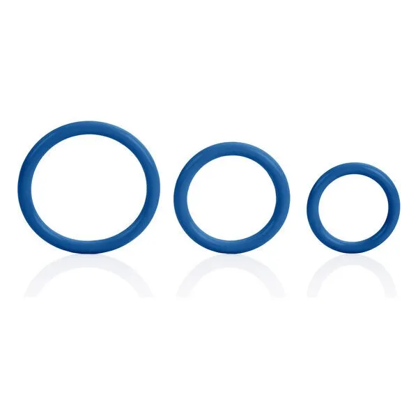 Tri-Rings Blau von Calexotics | Fesselliebe.de