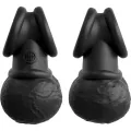 Die Kronjuwelen Gewichtete Schwingende Kugeln aus Silikon von King Cock