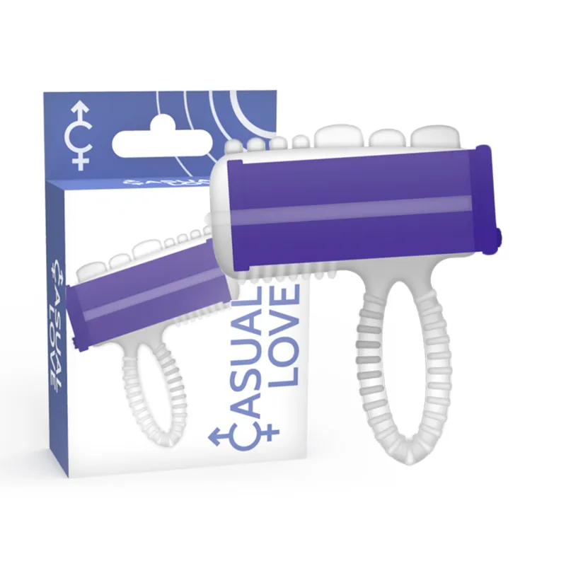 Ring Vibrator Lilac Tongue von Casual Love | Fesselliebe.de