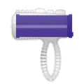Ring Vibrator Lilac Tongue von Casual Love