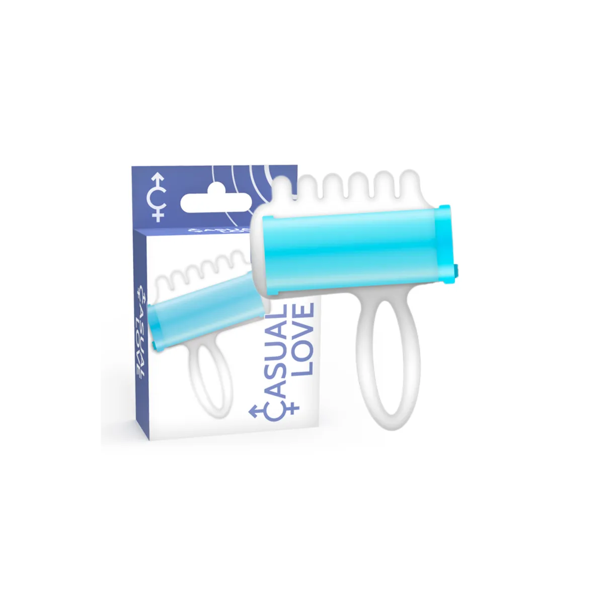 Blue Finger Stimulator von Casual Love | Fesselliebe.de