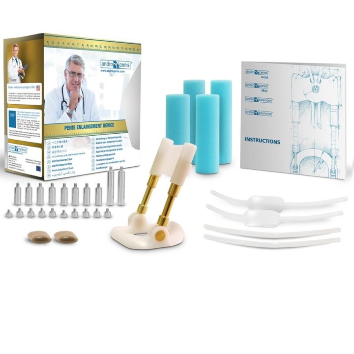 Goldener Penisverlänger von andro Medical | Fesselliebe.de