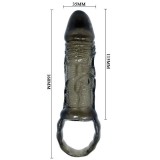 Penisverlngerungshülle mit Gurt für Hoden 11,5 cm von Baile For Him | Fesselliebe.de