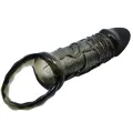 Penis Extender Cover mit Gurt für Hoden Schwarz 13,5 cm von Baile For Him