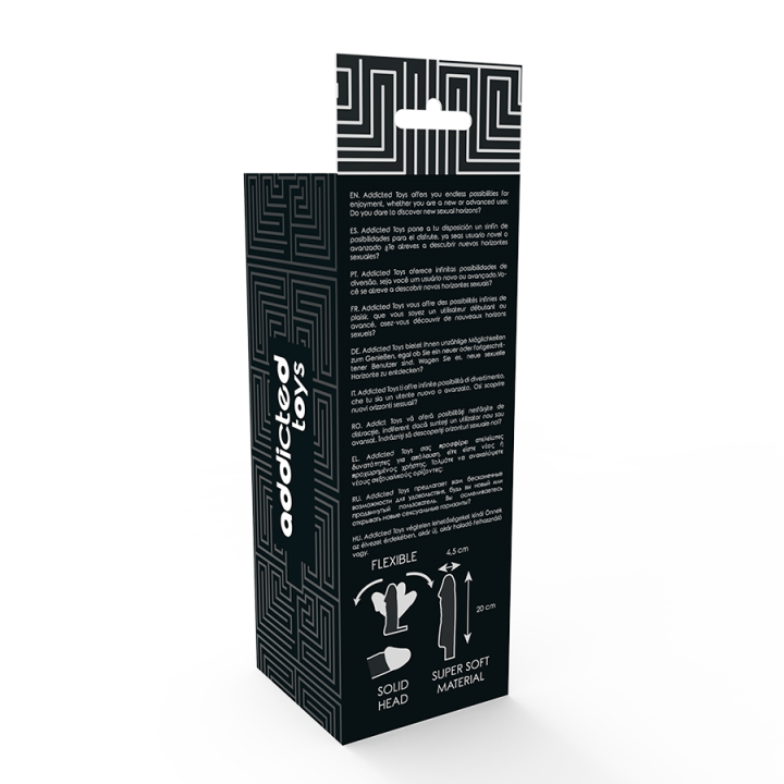 Dong-Verlngerung Schwarz von Addicted Toys | Fesselliebe.de