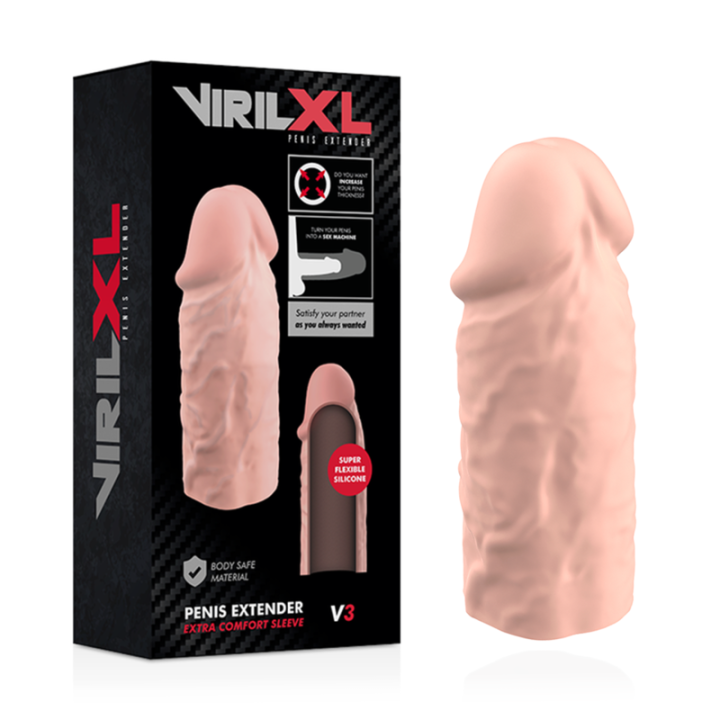 Natürliche Penisverlängerung aus Flüssigem Silikon V3 von Virilxl | Fesselliebe.de