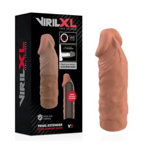 Flüssige Silikon V5 Braune Penisverlängerung von Virilxl