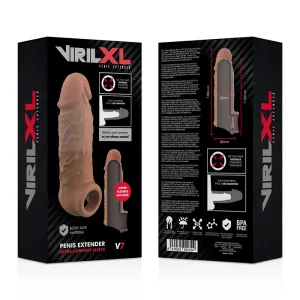 Flüssige Silikon V7 Braune Penisverlängerung von Virilxl