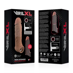 Flüssige Silikon V9 Braune Penisverlängerung von Virilxl