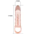 Penisverlngerungshülle mit Gurt für Hoden 13,5 cm von Baile For Him