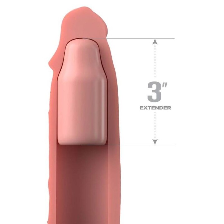 Pipedreams Hülle 22,86 cm + 7,62 cm Steckhaut von Fantasy X-Tensions | Fesselliebe.de