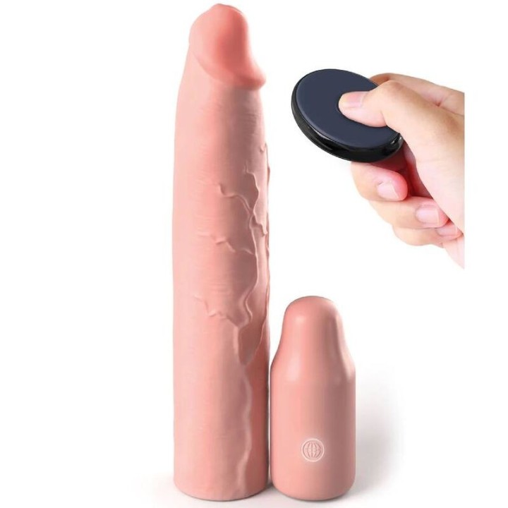 Pipedreams Hülse 22,86 cm + 7,62 cm Steckverbindung Remote Skin von Fantasy X-Tensions | Fesselliebe.de