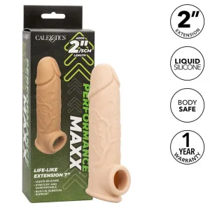 Performance Maxx Lebensnahe Extension 7 Helle Haut von Calexotics | Fesselliebe.de