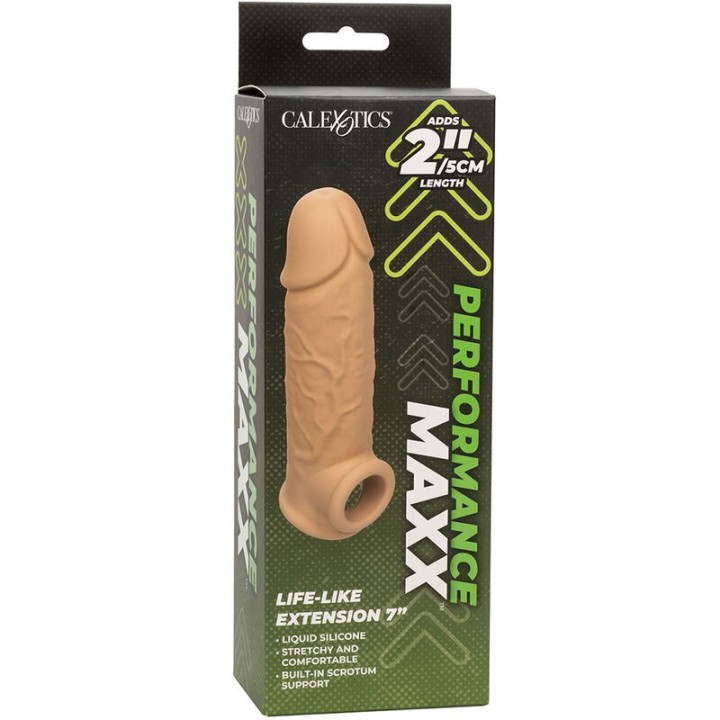 Performance Maxx Lebensnahe Extension 7 Helle Haut von Calexotics | Fesselliebe.de