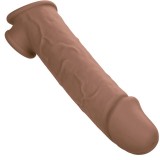 Performance Maxx Lebensnahe Extension 8 Braune Haut von Calexotics | Fesselliebe.de