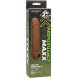 Performance Maxx Lebensnahe Extension 8 Braune Haut von Calexotics | Fesselliebe.de