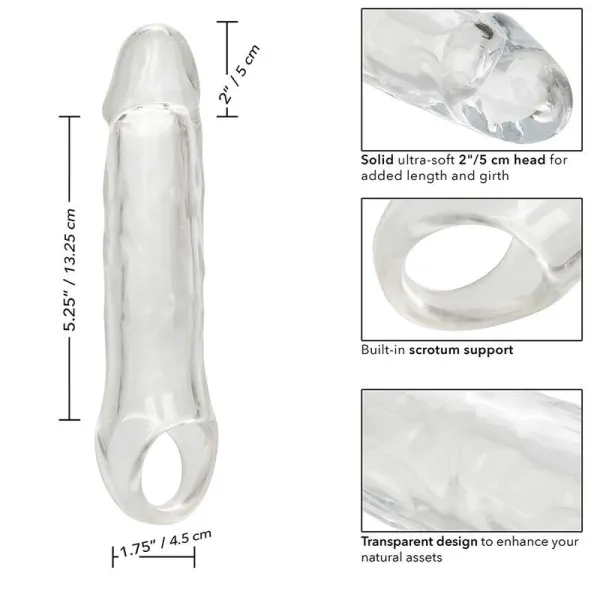 Performance Maxx Clear Extension 7,5 Transparent von Calexotics | Fesselliebe.de