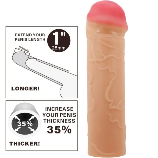 Nile Penis Extender Cover Fleisch von Pretty Love Male | Fesselliebe.de
