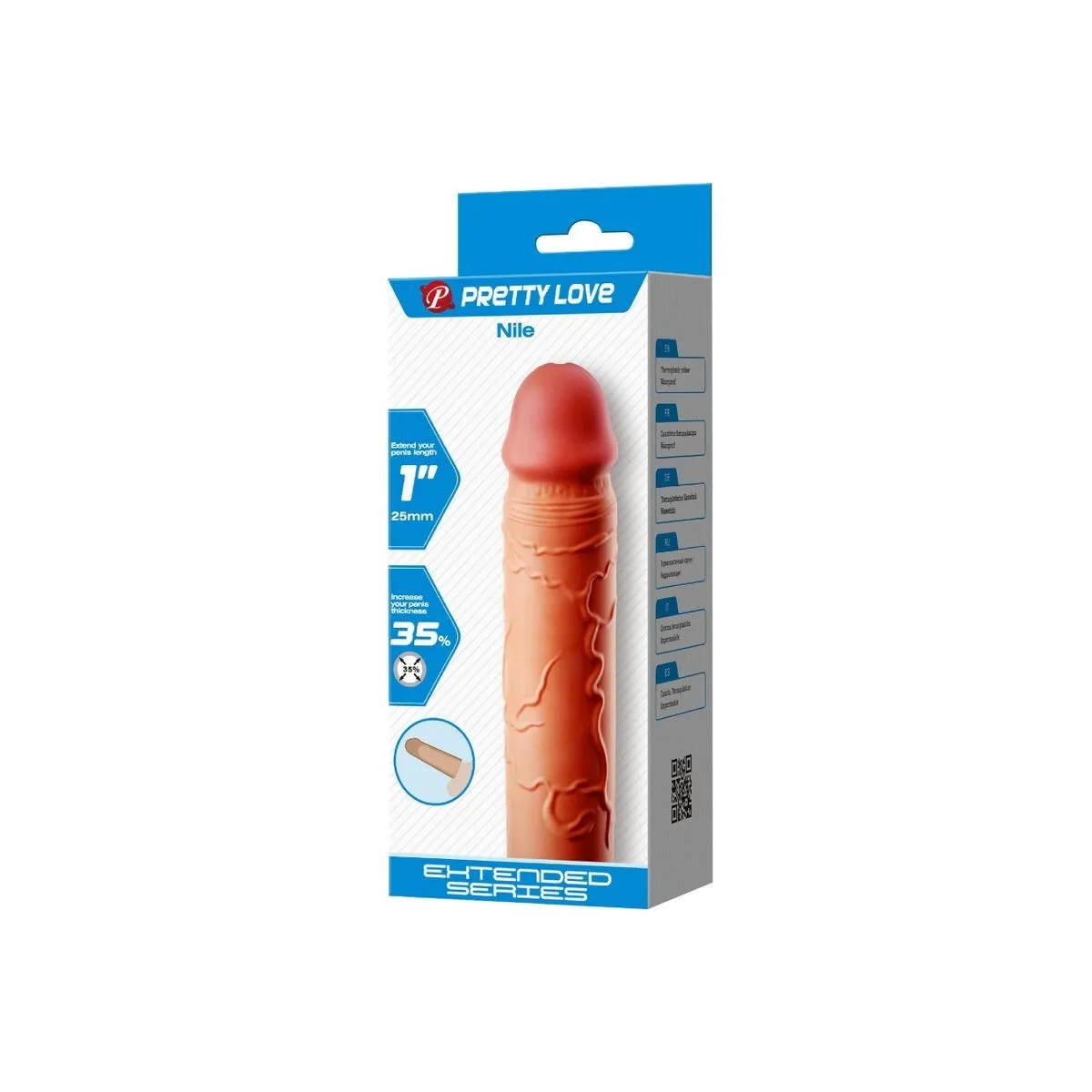 Nile Penis Extender Cover Fleisch von Pretty Love Male | Fesselliebe.de