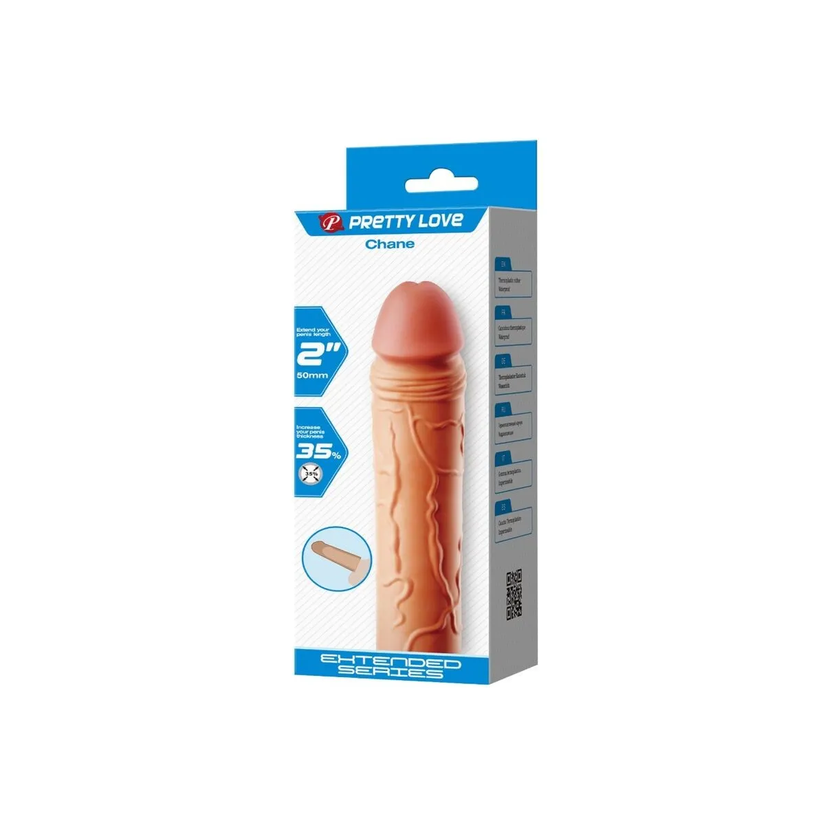 Chane Penis Extender Cover Fleisch von Pretty Love Male | Fesselliebe.de