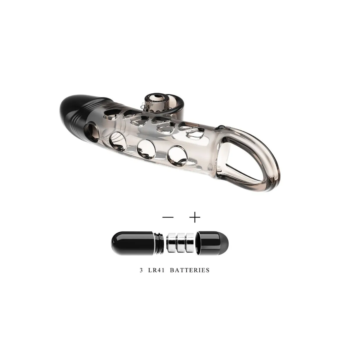 Schwarz verlängerde Hülse von Romance | Fesselliebe.de