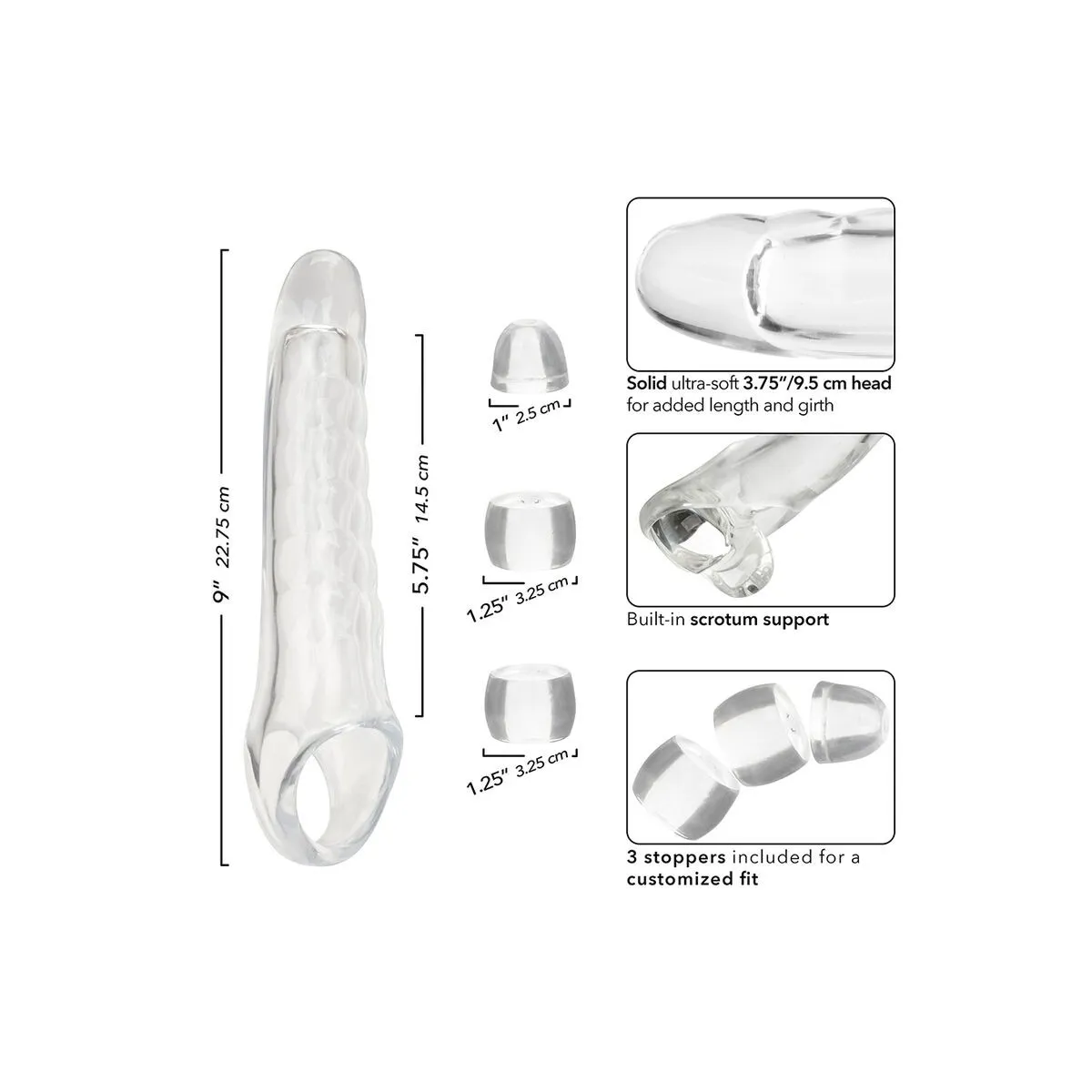 Maxx Penis Extender Einstellbar Klar von Calexotics | Fesselliebe.de