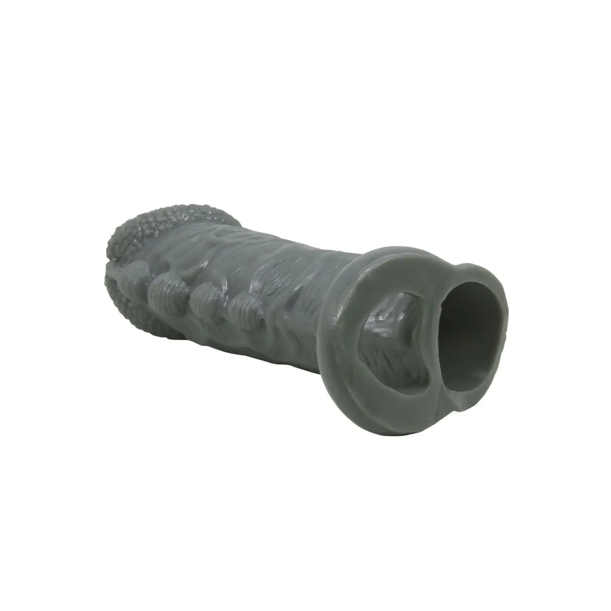 Realistischer Penisvergrösserer und Verzögerungshülse Grau von Pretty Love | Fesselliebe.de