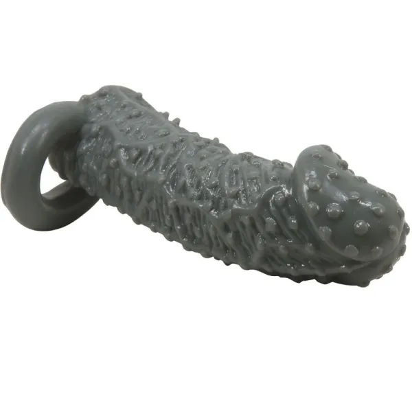 Realistischer Penisvergrösserer und Verzögerungshülse Modell 2 Grau von Pretty Love | Fesselliebe.de