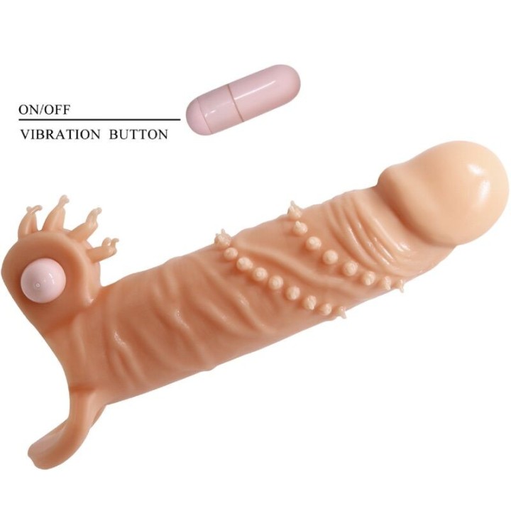 Connor Penishülle + Klitorisstimulator Fleisch von Pretty Love | Fesselliebe.de