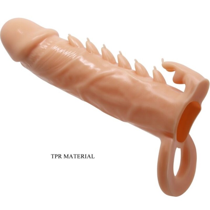 Em mit Penishülle + Klitoris-Stimulator Fleisch von Pretty Love | Fesselliebe.de