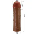 Nile Penishülle mit 2,5 cm Verlängerung Mulatte von Pretty Love