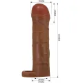 Bunion Penis Sleeve mit 2,5 cm Verlängerung Mulatte von Pretty Love