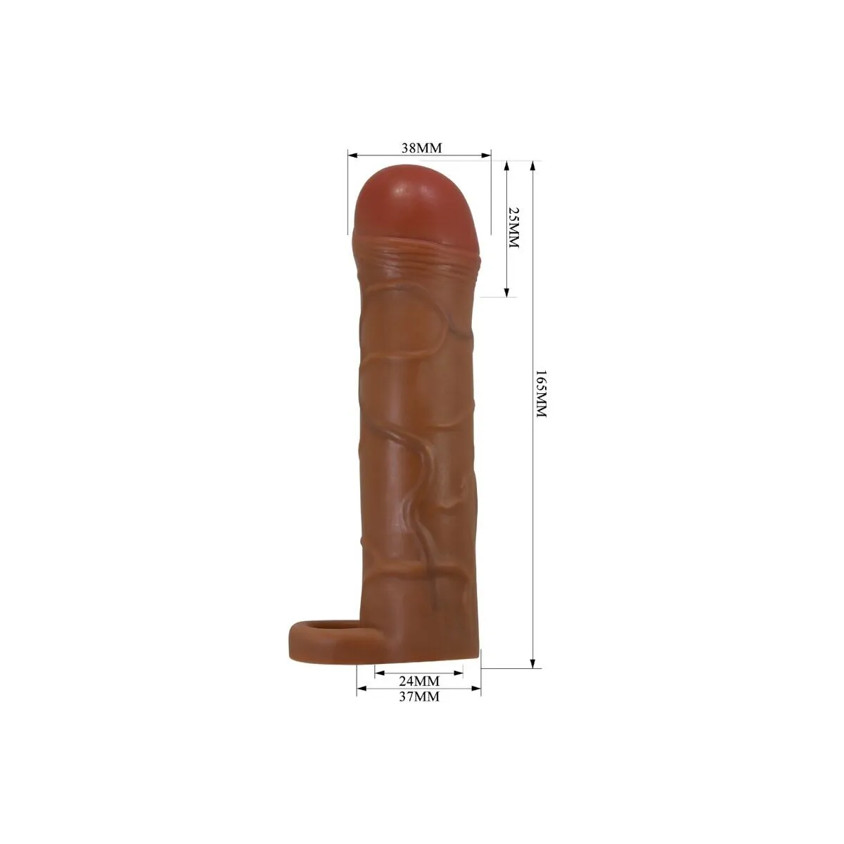 Bunion Penis Sleeve mit 2,5 cm Verlängerung Mulatte von Pretty Love | Fesselliebe.de