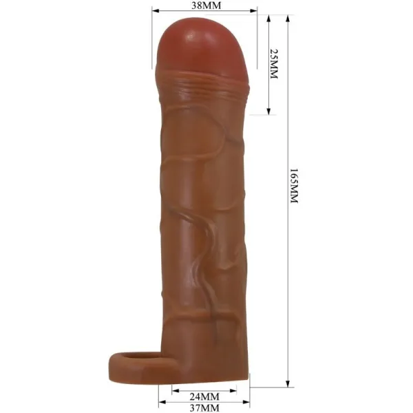 Bunion Penis Sleeve mit 2,5 cm Verlängerung Mulatte von Pretty Love | Fesselliebe.de