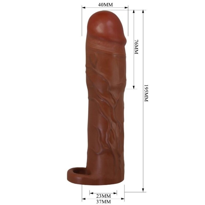 Gerd Penishülle mit 7,6 cm Verlängerung Mulatte von Pretty Love | Fesselliebe.de