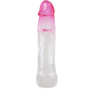 Neron Realistische 6 cm Penisvergrösserungshülse Rosa von Pretty Love