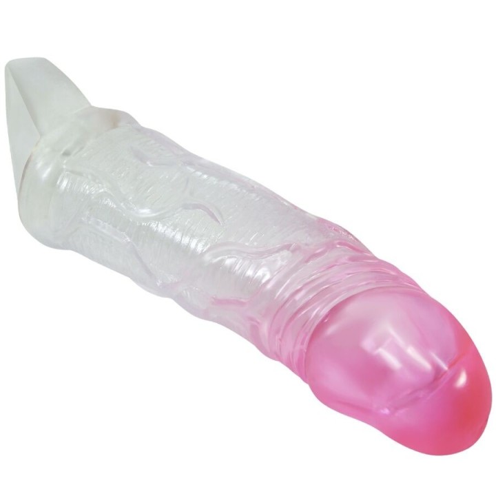 Odes Realistische 2 cm Penisvergrösserungshülse Rosa von Pretty Love | Fesselliebe.de
