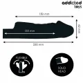 Transparente Penisverlängerung Grösse S 23 cm von Addicted Toys