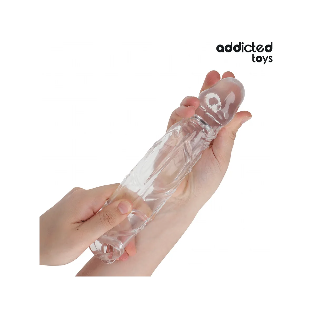 Transparente Penisverlängerung 27 cm von Addicted Toys | Fesselliebe.de