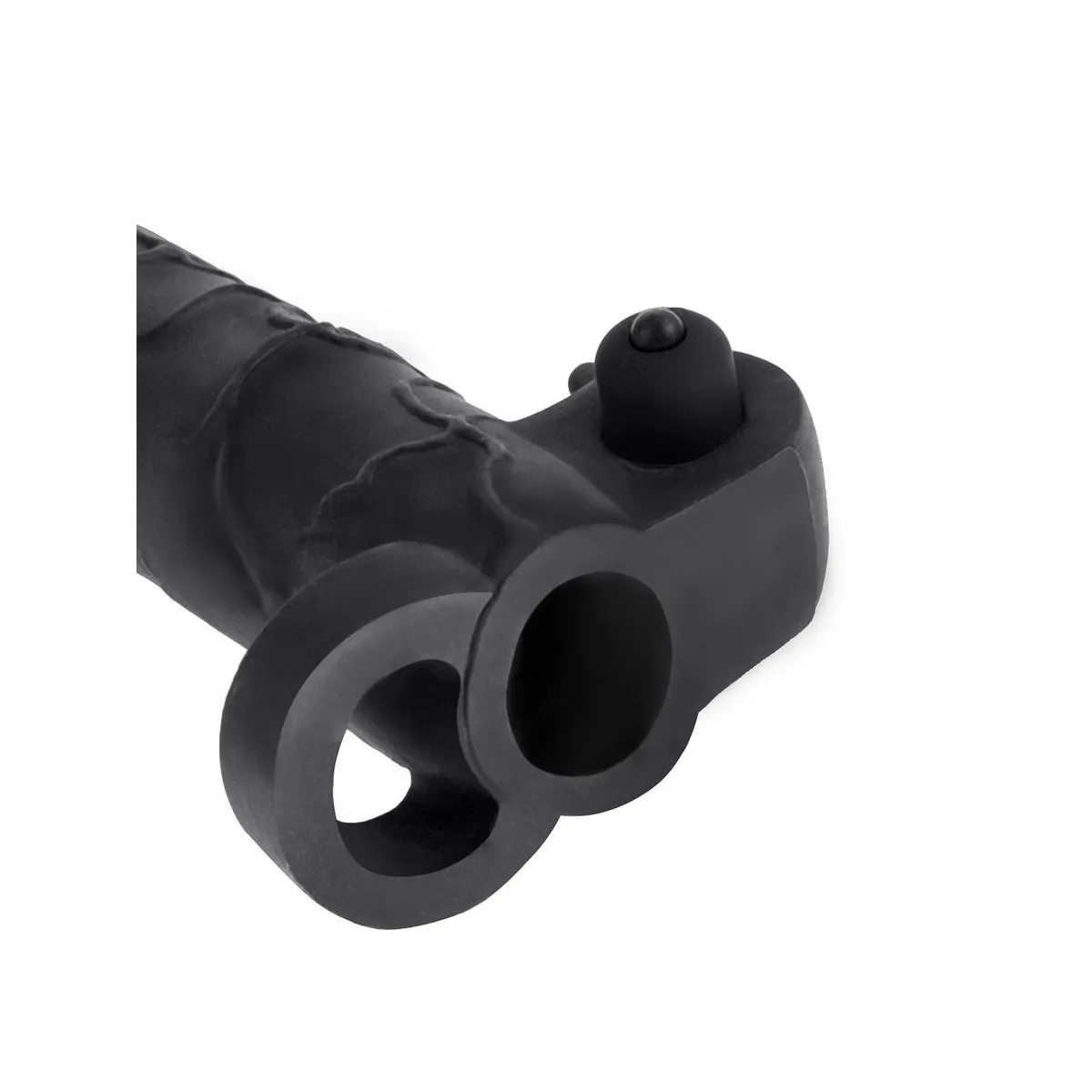 Vibrierende Real Feel 2 Verlängerung Schwarz von Fantasy X-Tensions | Fesselliebe.de